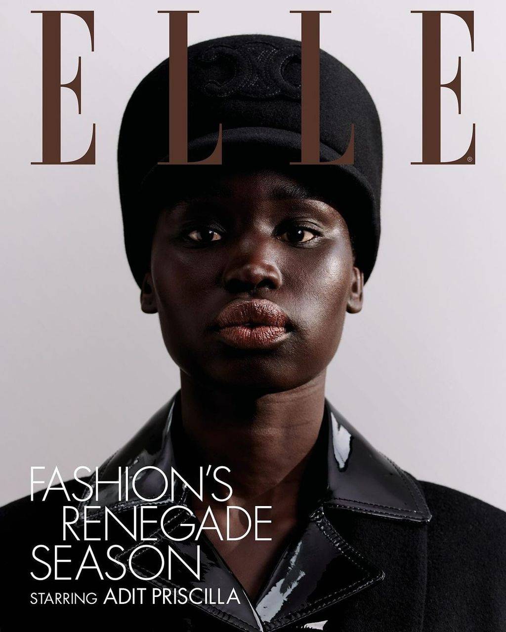 ELLE UK DECEMBER COVER || ADIT PRISCILLA